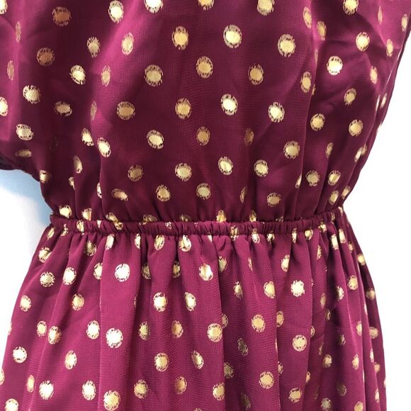 Charming Charlie maroon tunic dress woman’s size S - Picture 4 of 8
